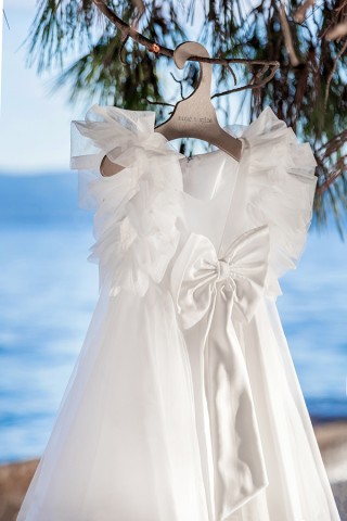 Βαπτιστικό φόρεμα Ντάλια off white