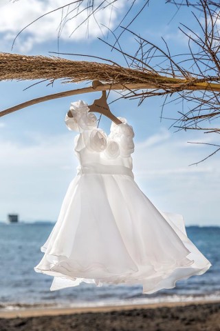 Βαπτιστικό φόρεμα Τριανταφυλλιά